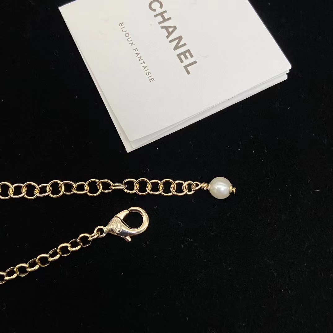 CHANE1 ハートパール＆ダイヤモンドネックレス【50％割引+送料無料】