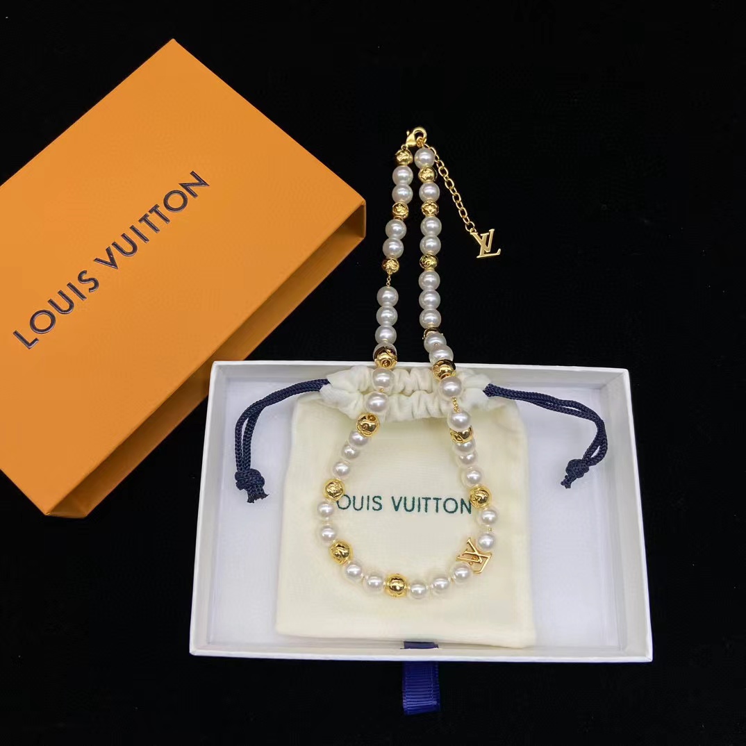 LVパールネックレス【50％割引+送料無料】