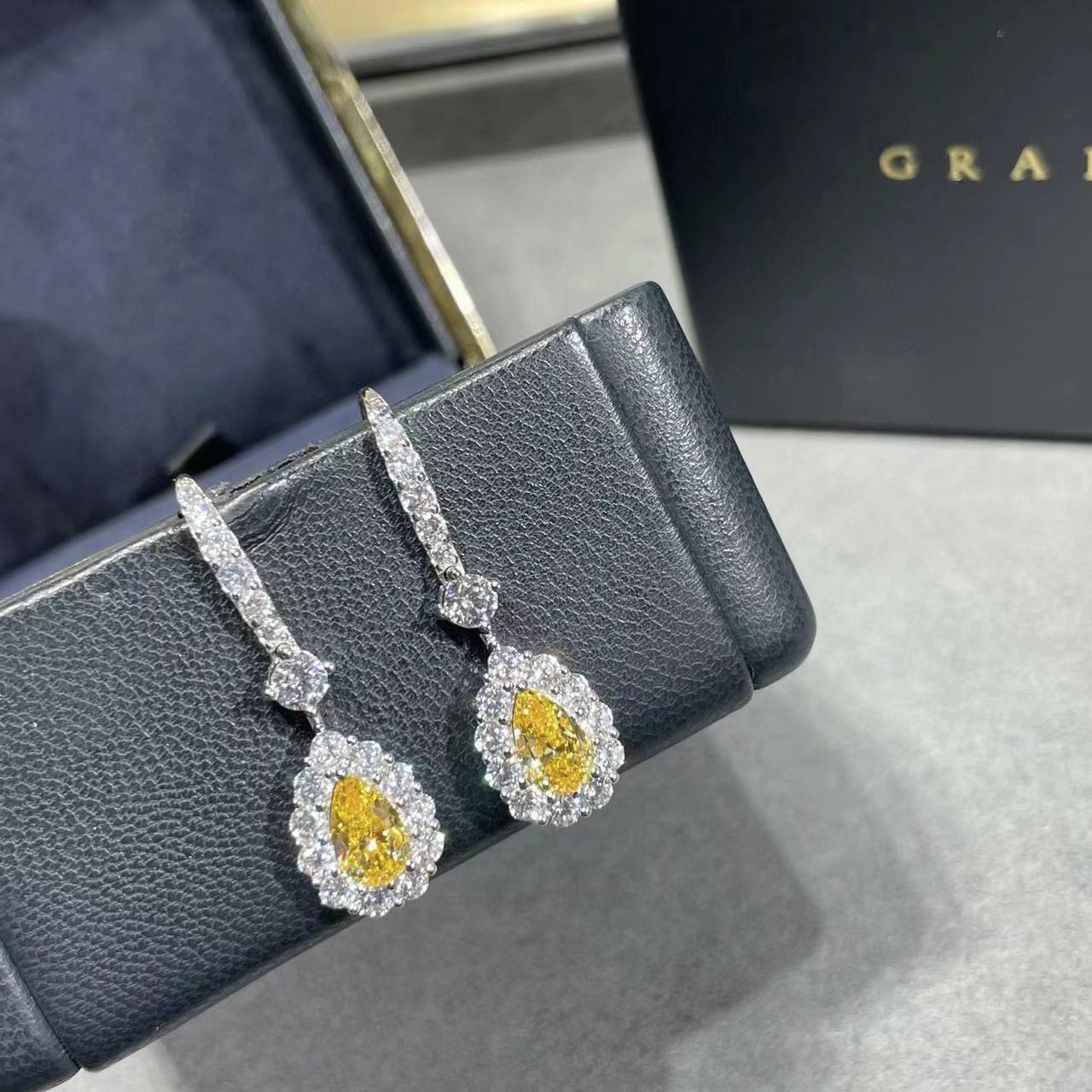 GRAFF ダイヤモンド ピアス【50％割引+送料無料】