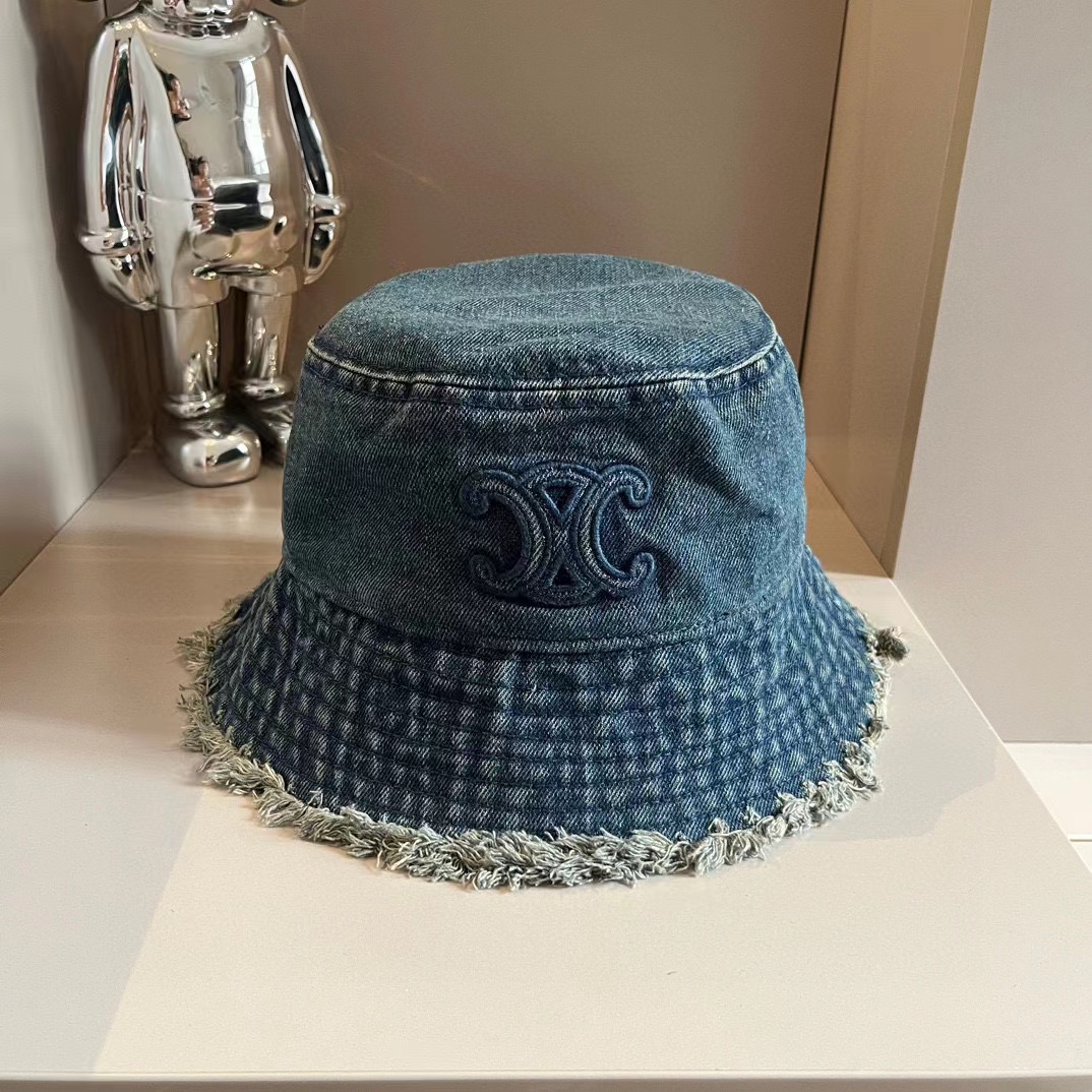 CEL1NE 凱旋門 デニム バケットハット【50％割引+送料無料】