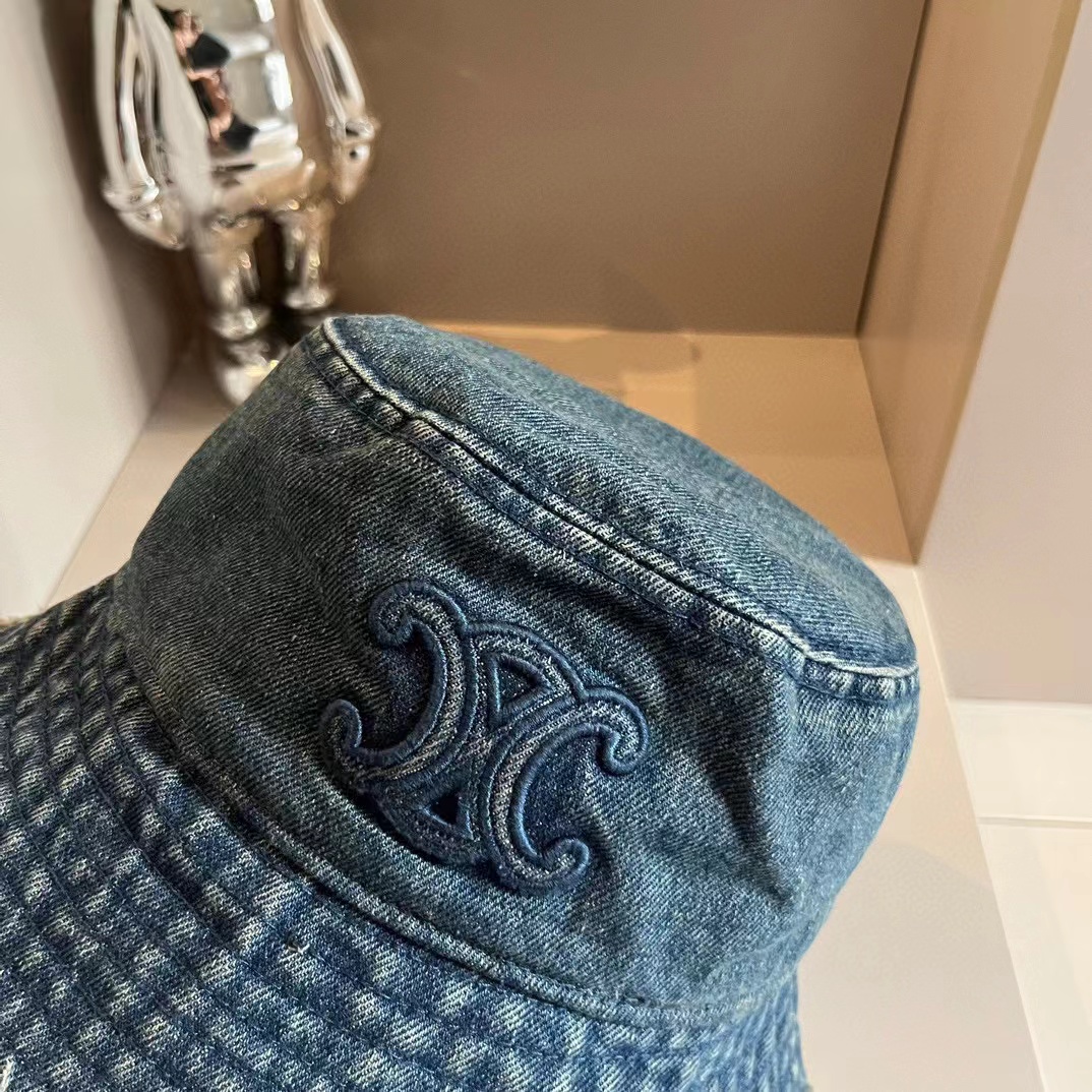 CEL1NE 凱旋門 デニム バケットハット【50％割引+送料無料】