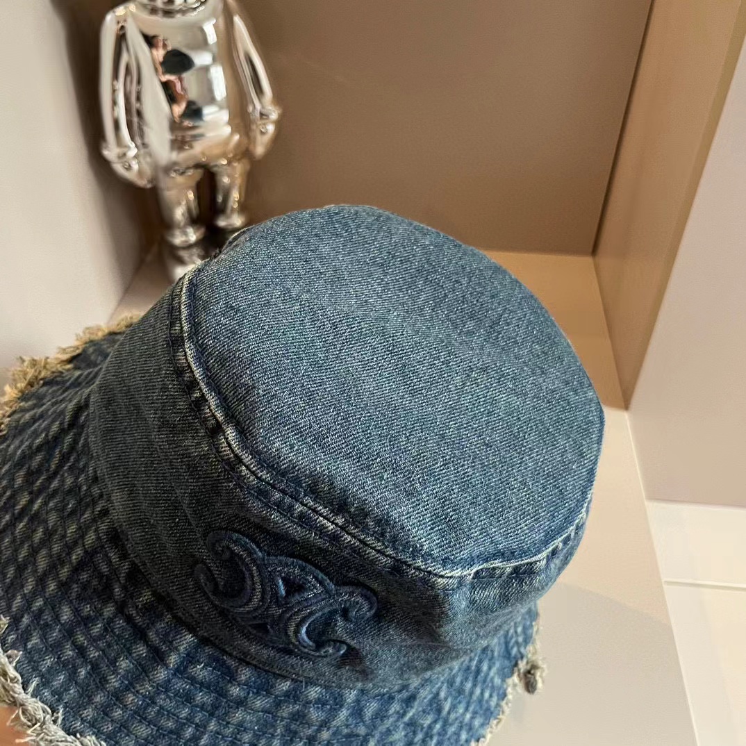 CEL1NE 凱旋門 デニム バケットハット【50％割引+送料無料】