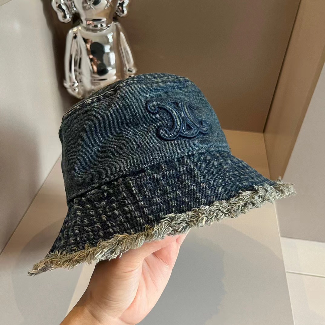 CEL1NE 凱旋門 デニム バケットハット【50％割引+送料無料】