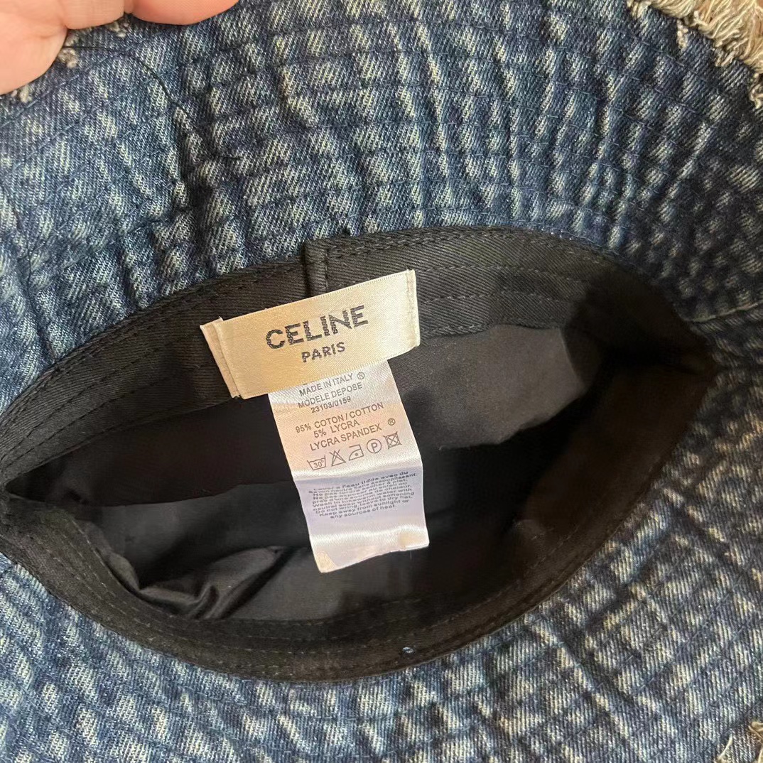 CEL1NE 凱旋門 デニム バケットハット【50％割引+送料無料】