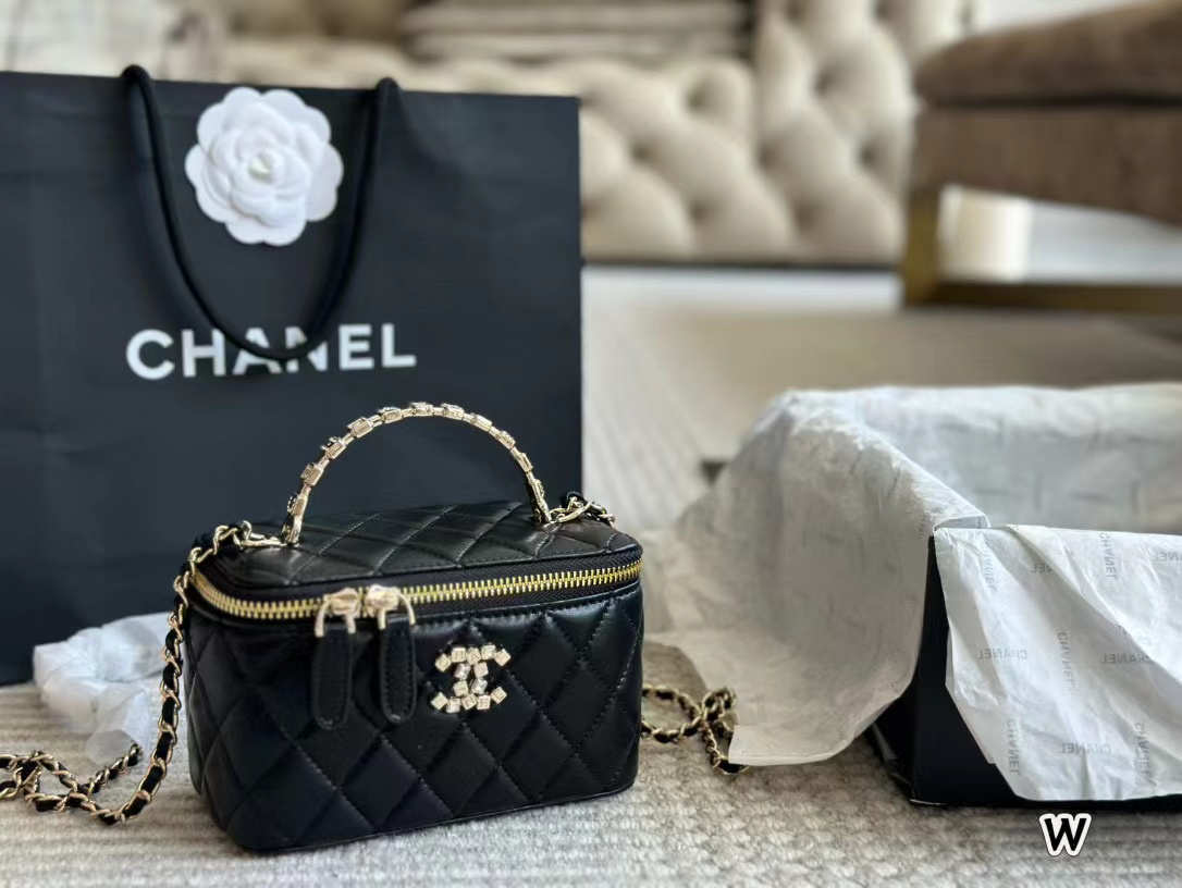 CHANE1 チェーンボックスハンドバッグ【50％割引+送料無料】