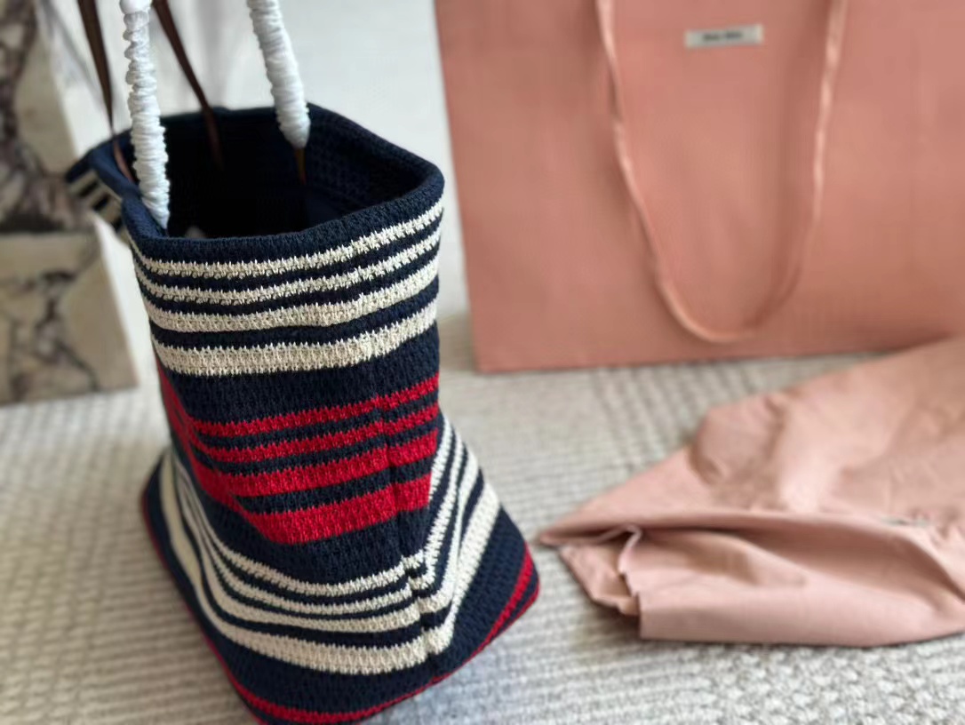 M1UM1U カラフルなストローショッピングバッグ【50％割引+送料無料】