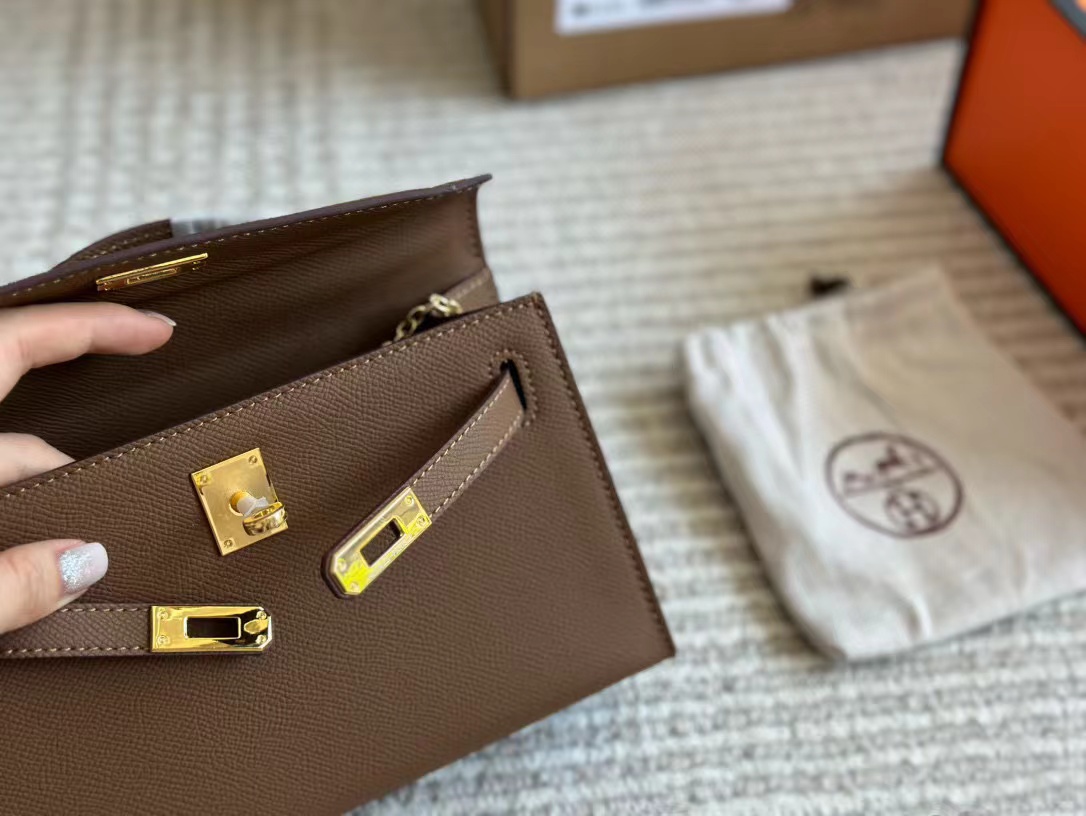 HERME5 kelly初代チェーンハンドバッグ【50％割引+送料無料】