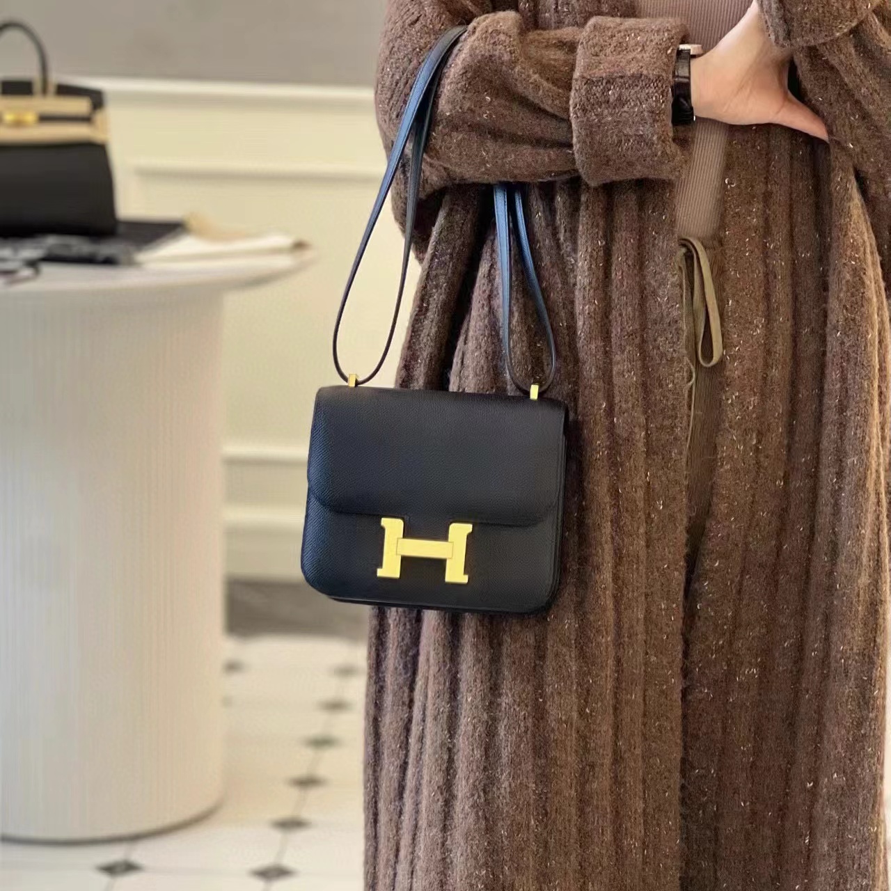 HERME5牛革ハンドバッグ【50％割引+送料無料】