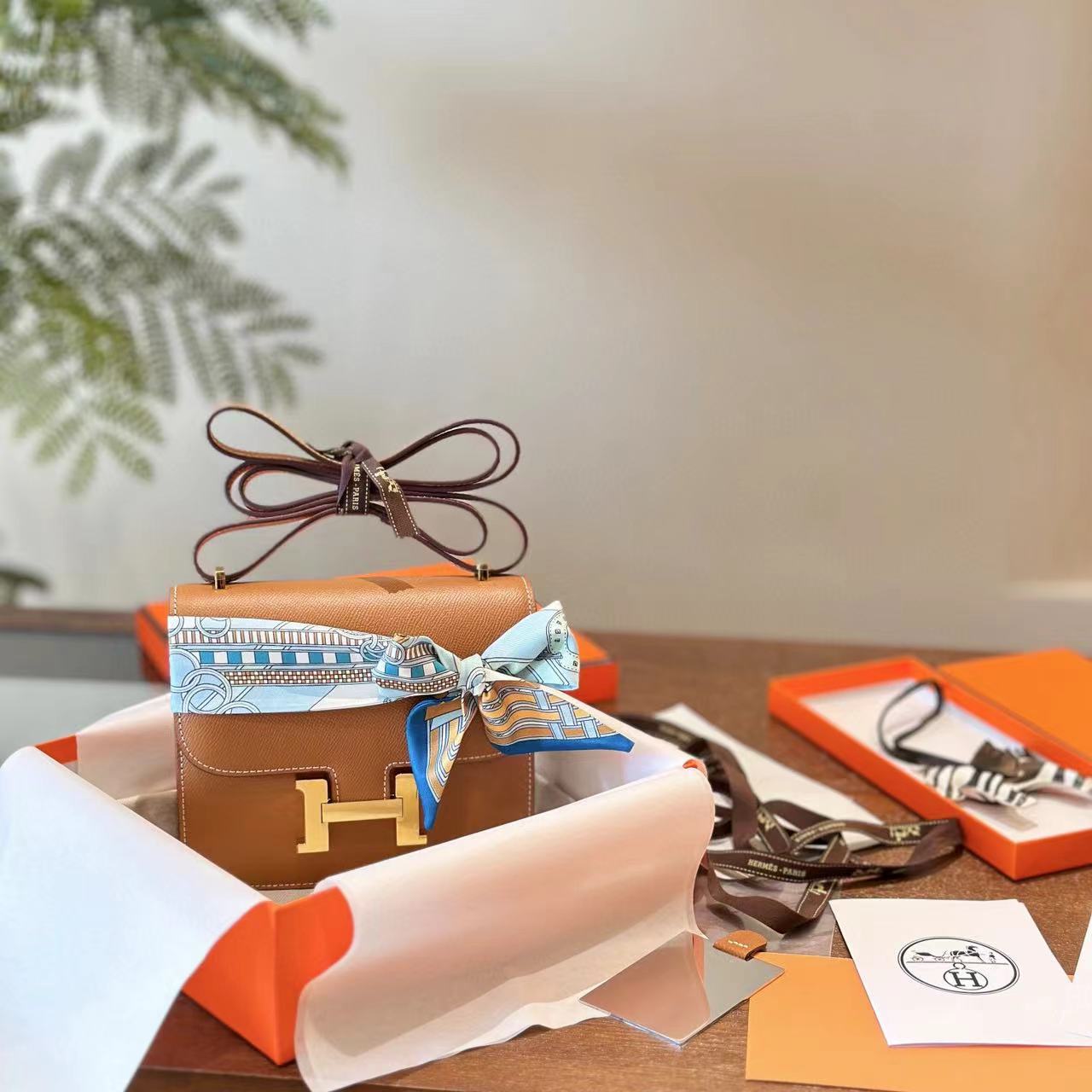 HERME5 高品質牛革ハンドバッグ【50％割引+送料無料】