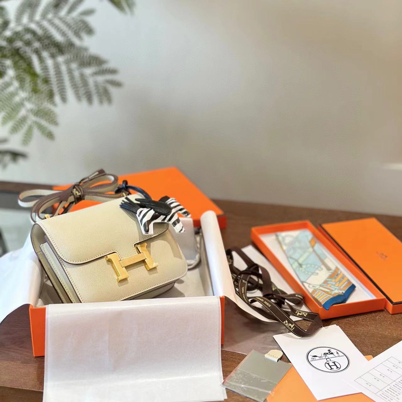 HERME5 高品質牛革ハンドバッグ【50％割引+送料無料】