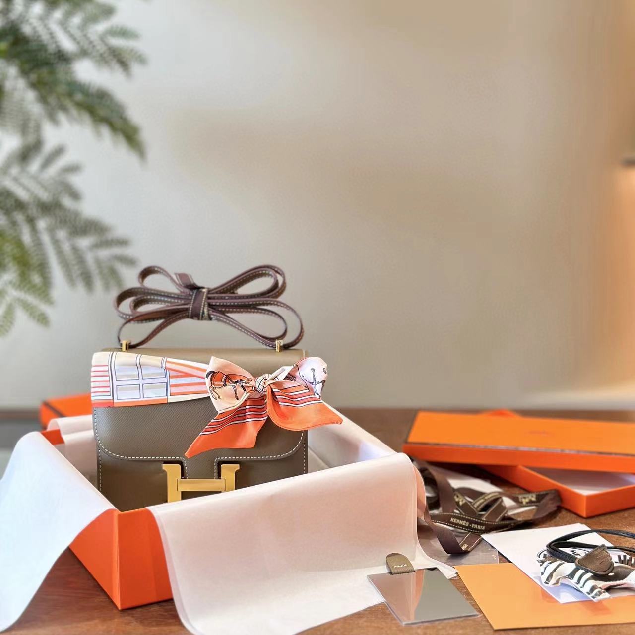 HERME5 高品質牛革ハンドバッグ【50％割引+送料無料】