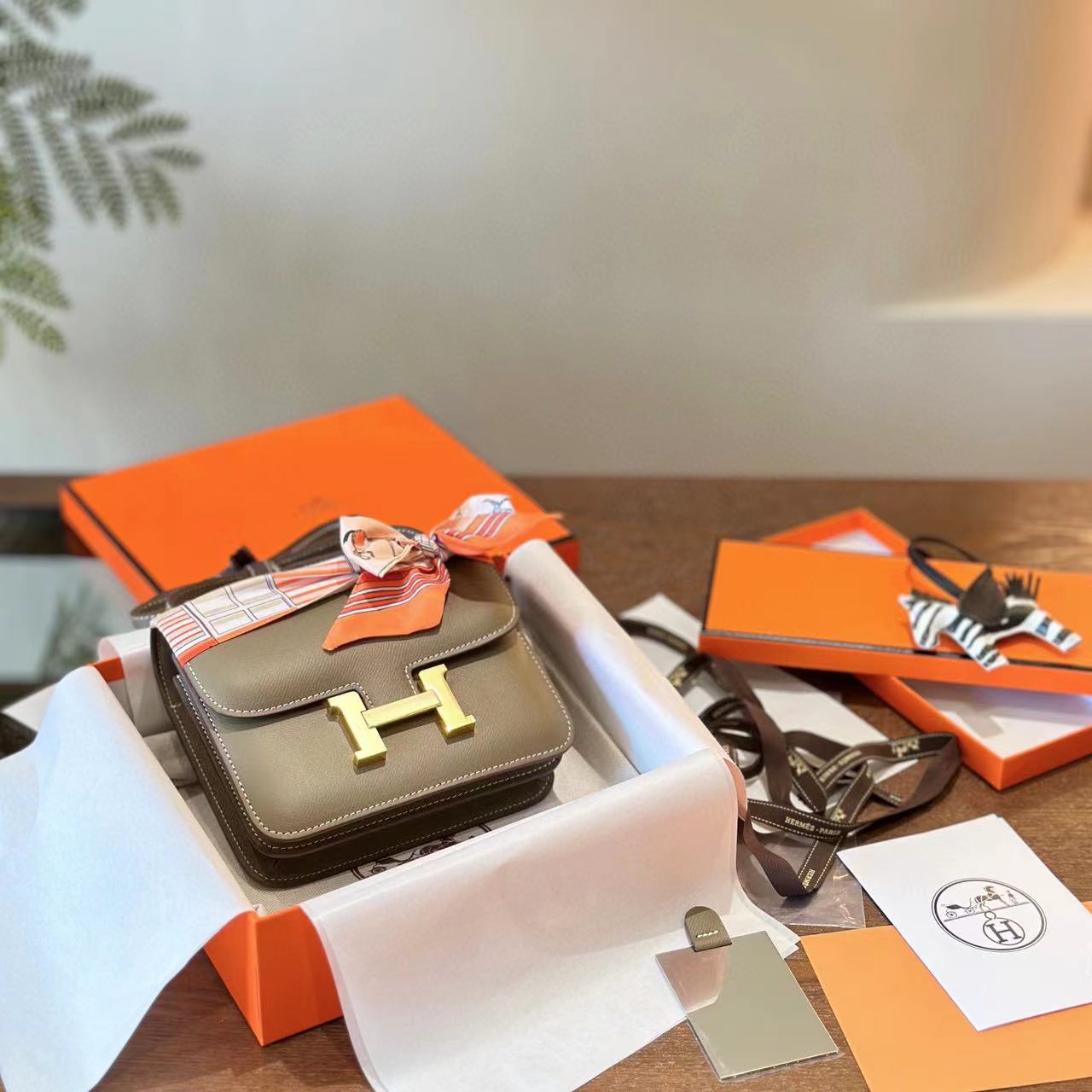 HERME5 高品質牛革ハンドバッグ【50％割引+送料無料】