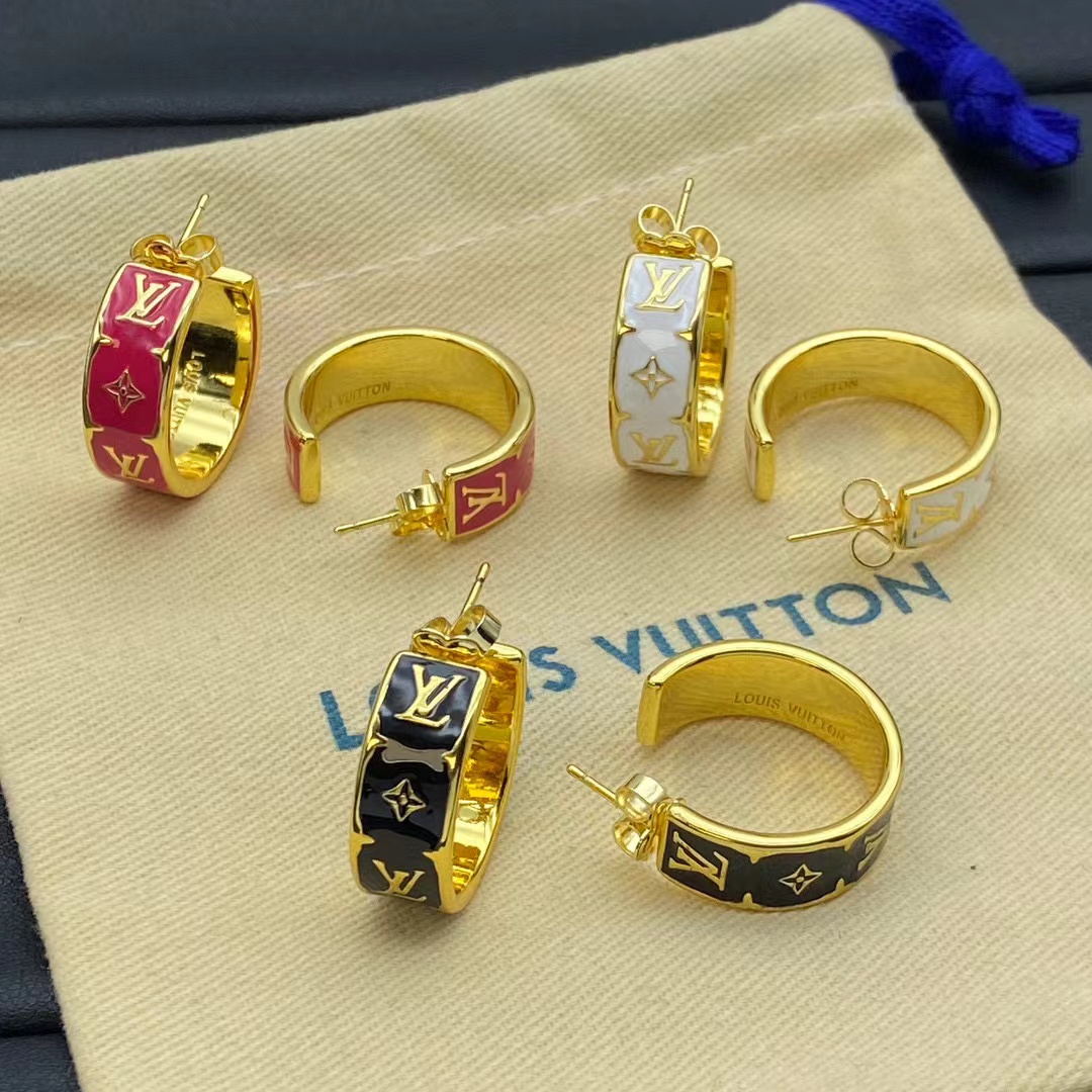 LV プリント イヤリング【50％割引+送料無料】