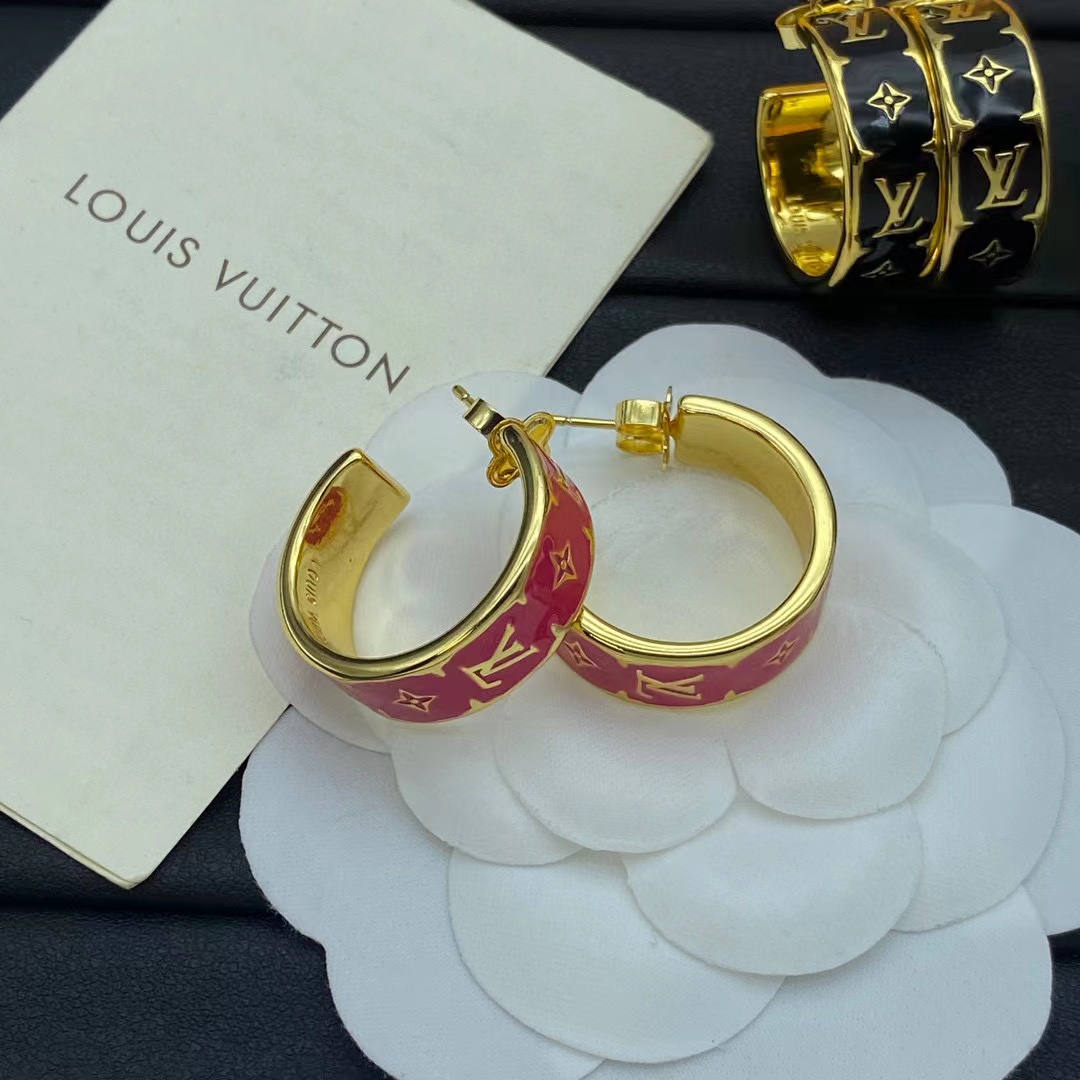 LV プリント イヤリング【50％割引+送料無料】