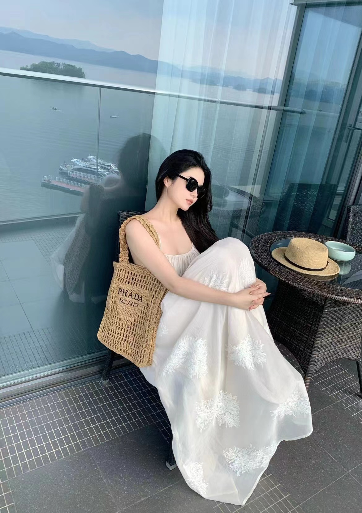 PR4DA中抜き文字ショッピングバッグ【50％割引+送料無料】