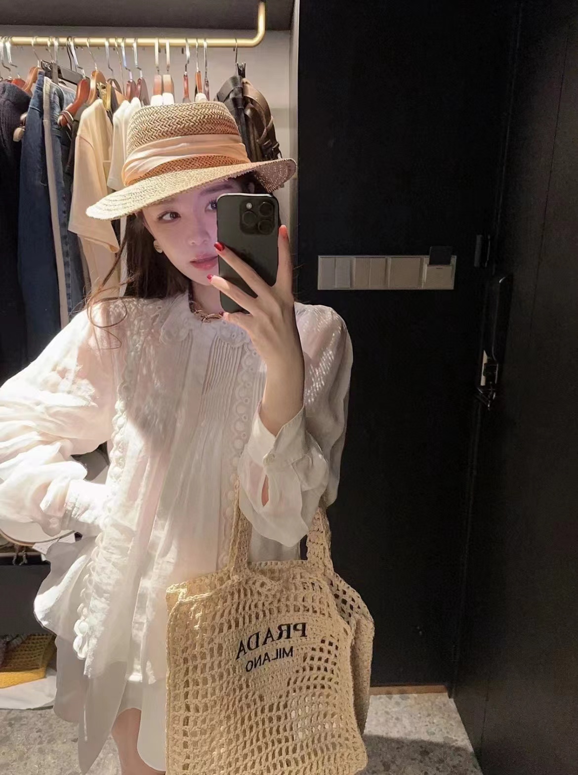 PR4DA中抜き文字ショッピングバッグ【50％割引+送料無料】