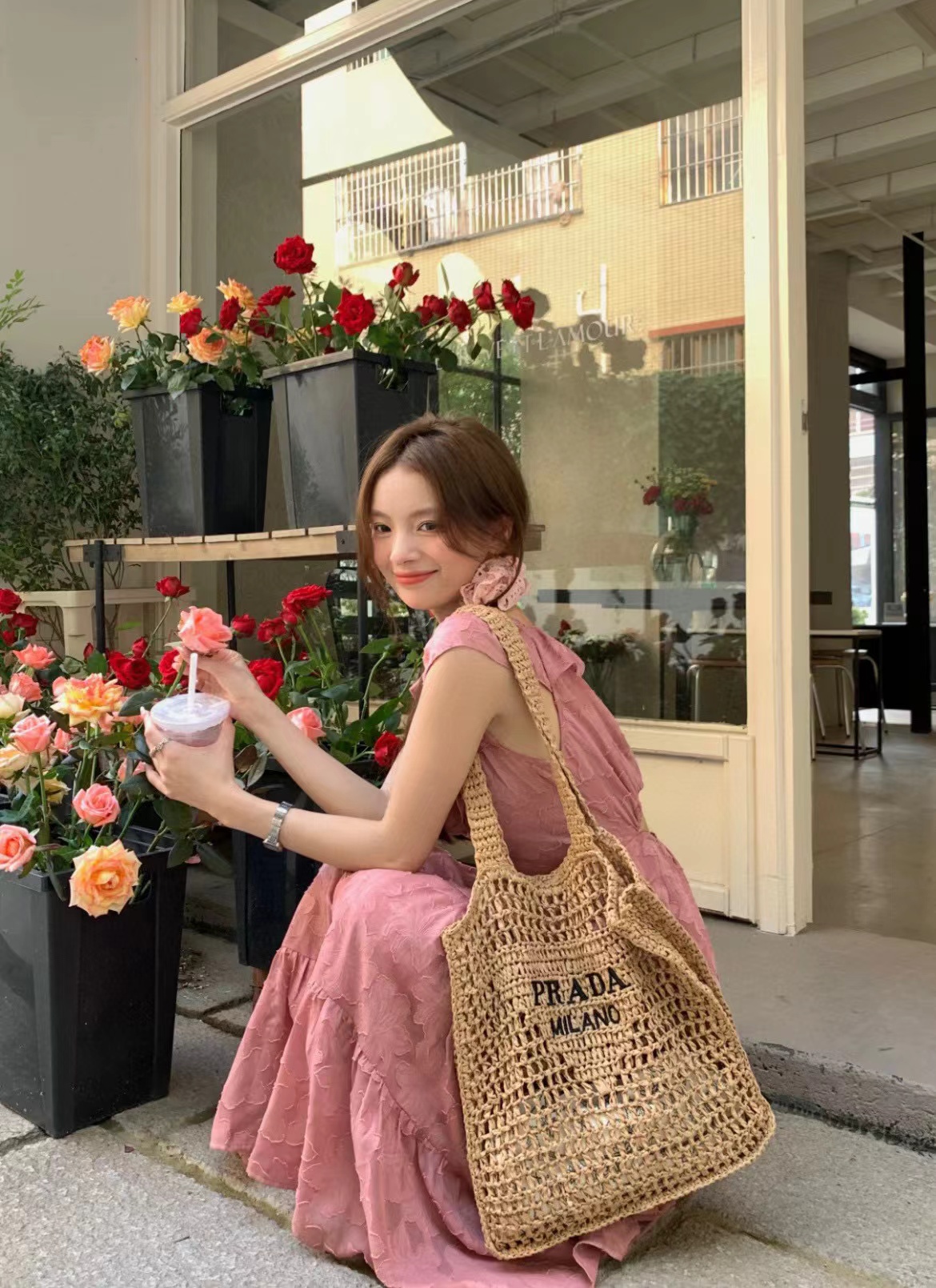 PR4DA中抜き文字ショッピングバッグ【50％割引+送料無料】