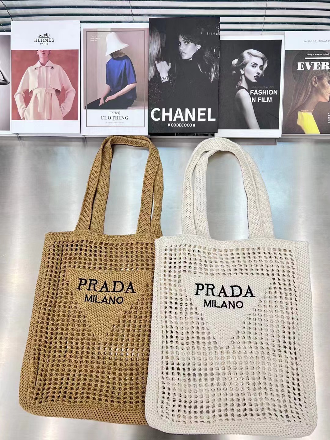 PR4DA中抜き文字ショッピングバッグ【50％割引+送料無料】