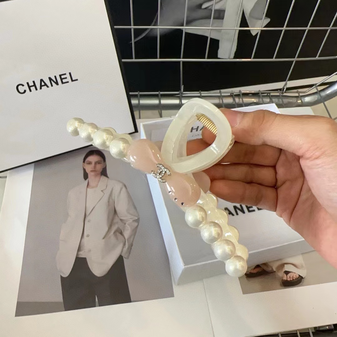 CHANE1 パール ヘアクリップ【50％割引+送料無料】