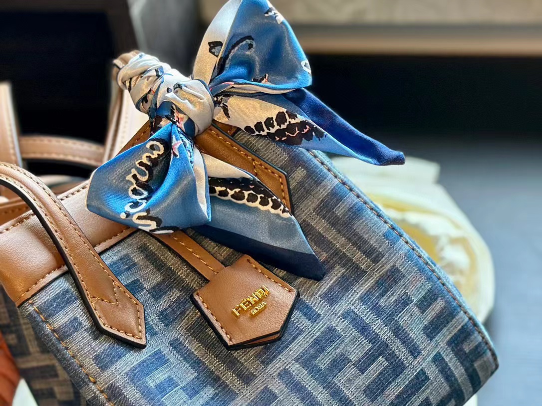 FEND1 FF デニムバケットトートバッグ【50％割引+送料無料】