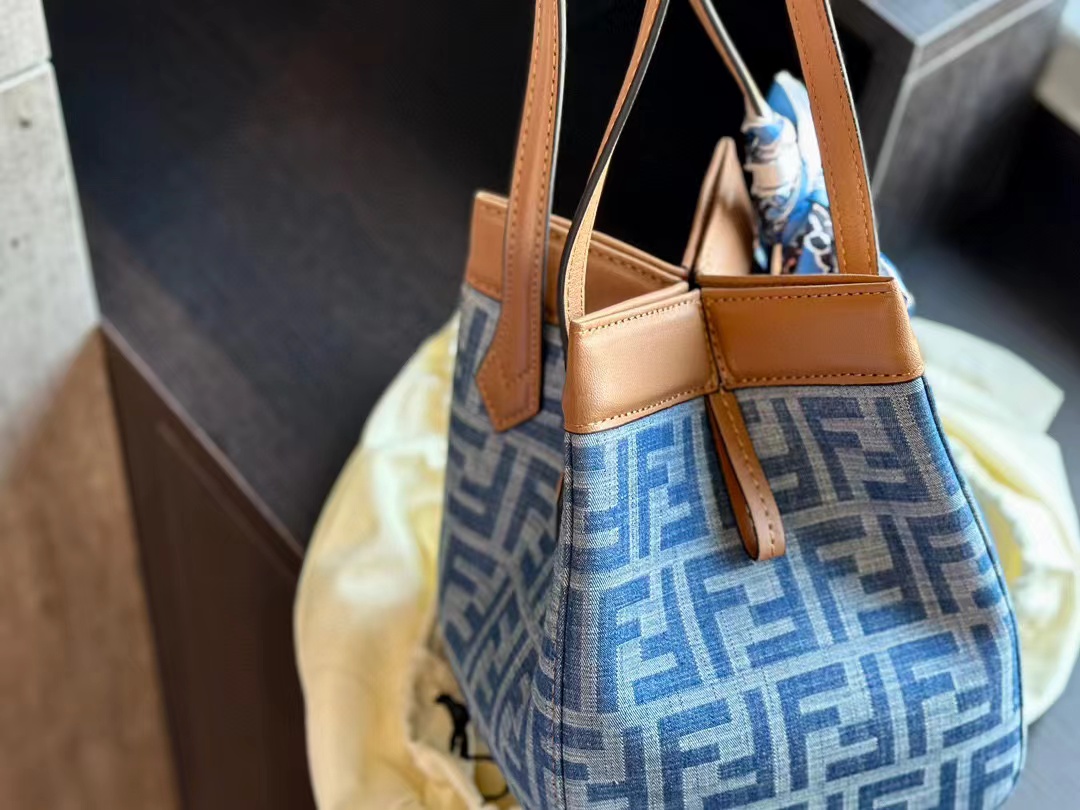 FEND1 FF デニムバケットトートバッグ【50％割引+送料無料】