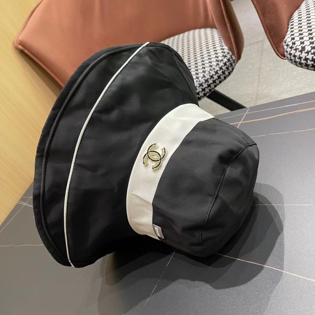 CHANE1 カラーブロック バケットハット【50％割引+送料無料】