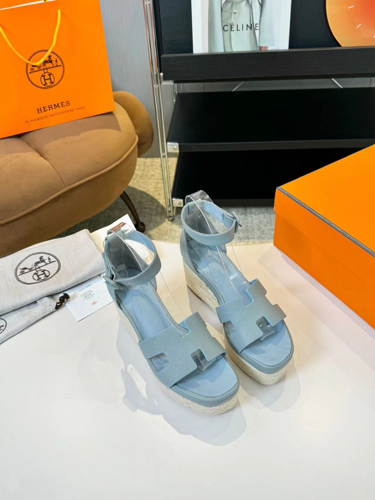 HERME5 高品質厚底ロープサンダル【50％割引+送料無料】