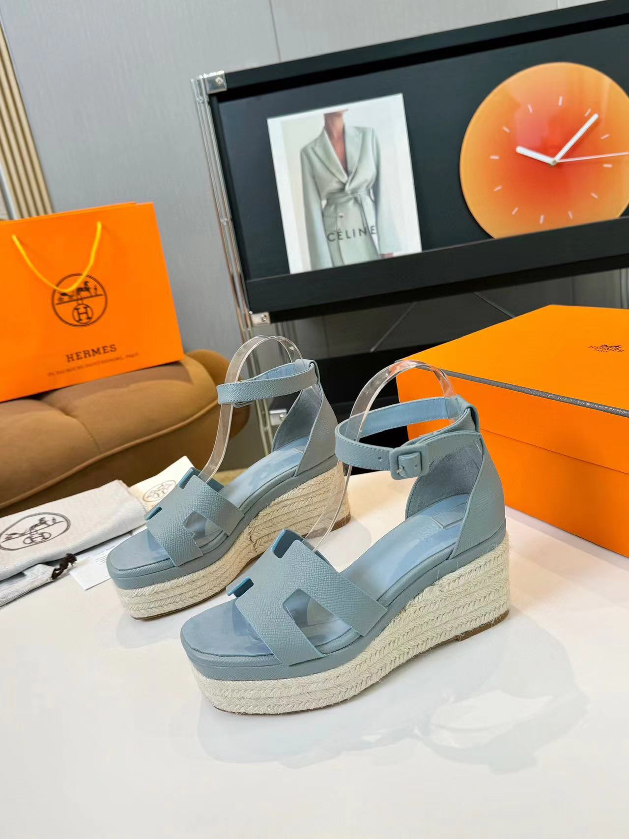 HERME5 高品質厚底ロープサンダル【50％割引+送料無料】