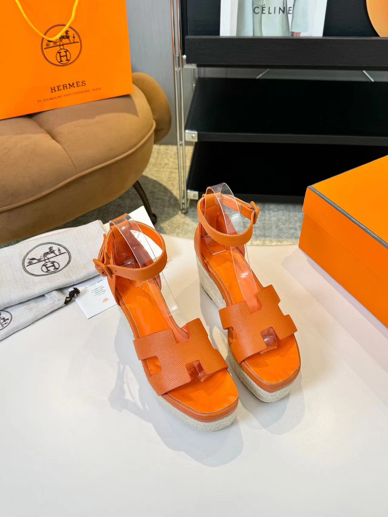 HERME5 高品質厚底ロープサンダル【50％割引+送料無料】