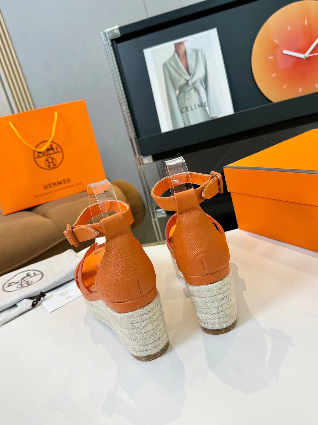 HERME5 高品質厚底ロープサンダル【50％割引+送料無料】