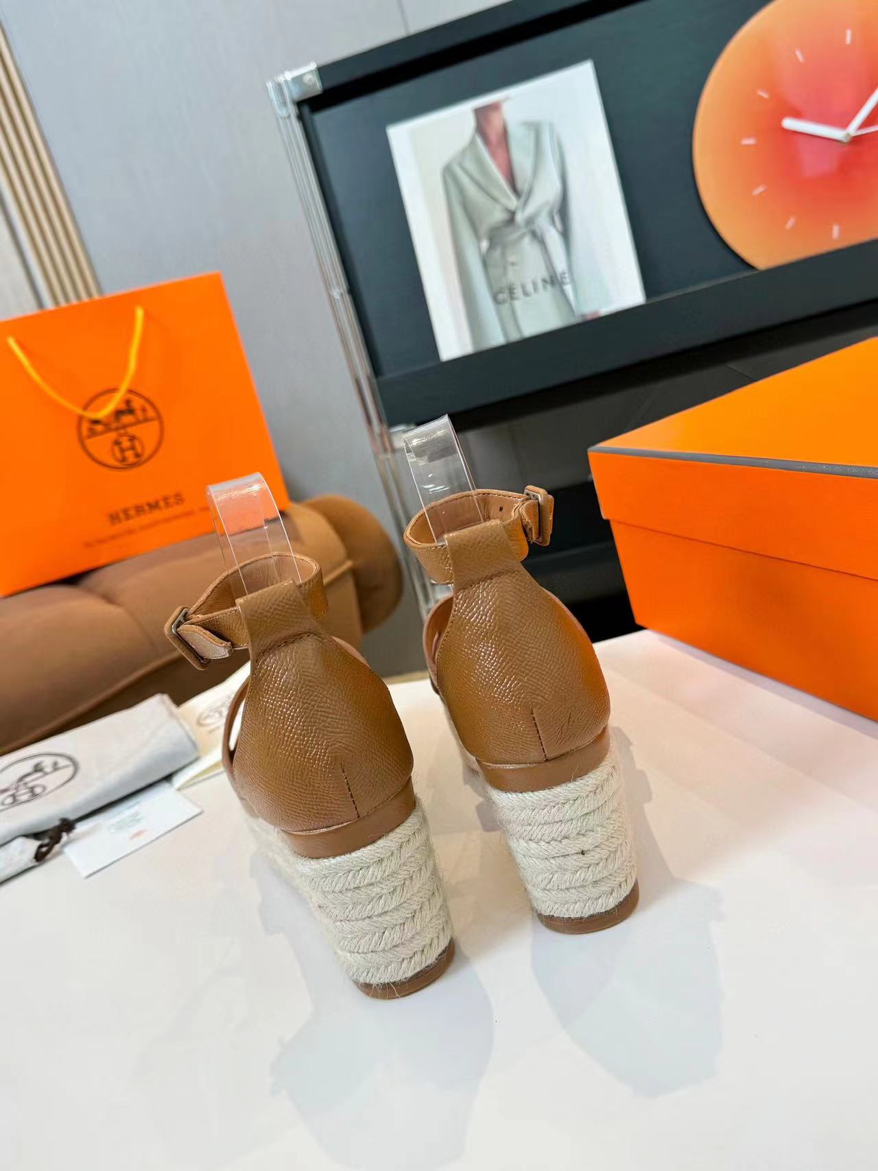 HERME5 高品質厚底ロープサンダル【50％割引+送料無料】