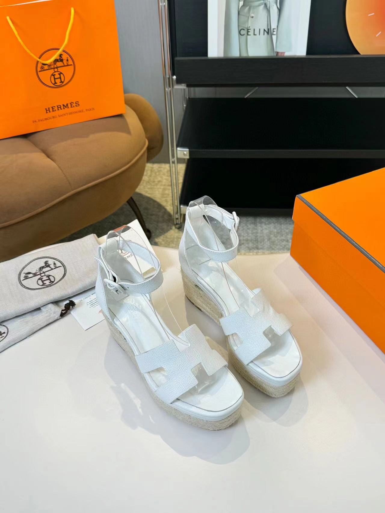 HERME5 高品質厚底ロープサンダル【50％割引+送料無料】