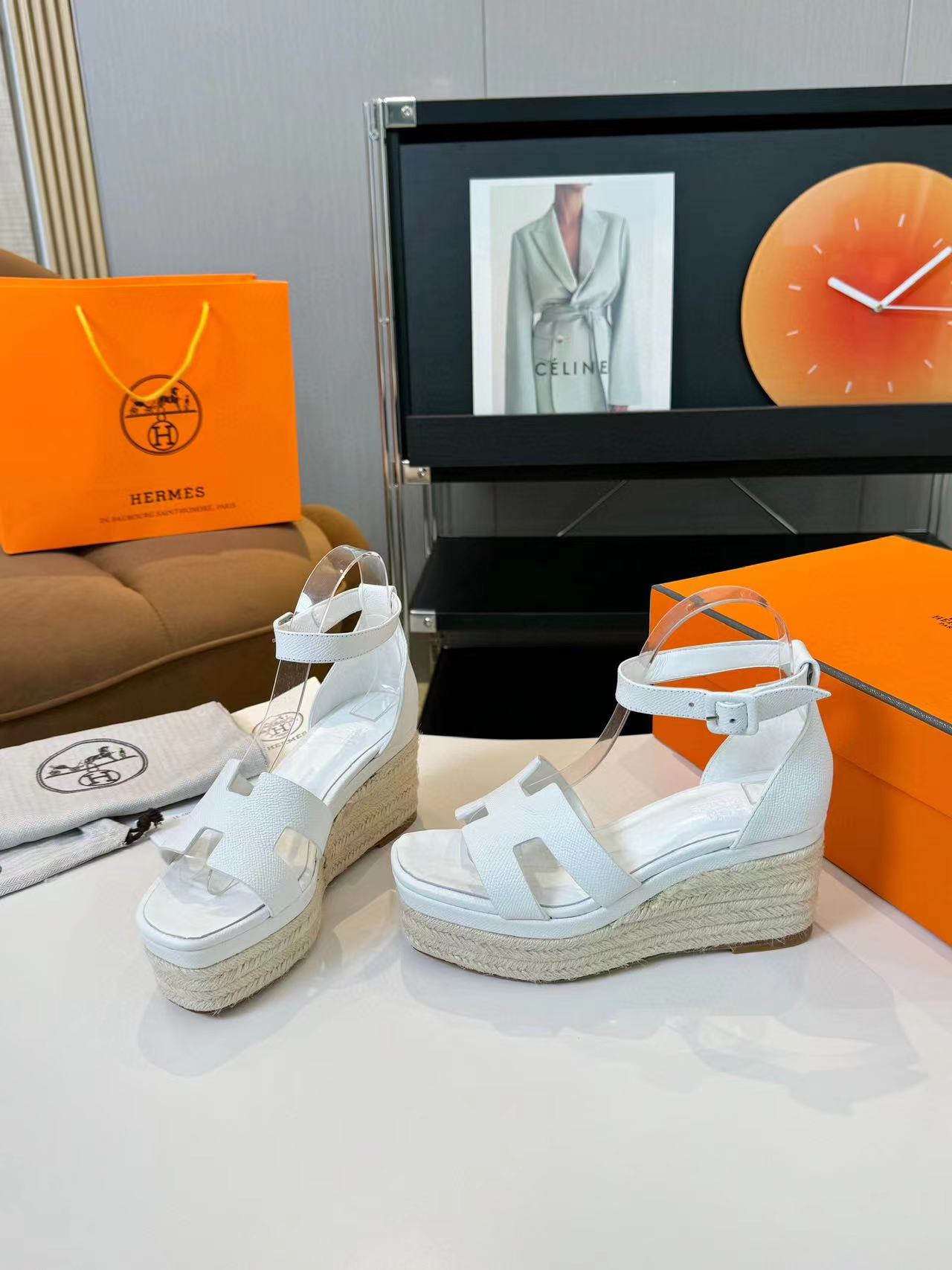 HERME5 高品質厚底ロープサンダル【50％割引+送料無料】