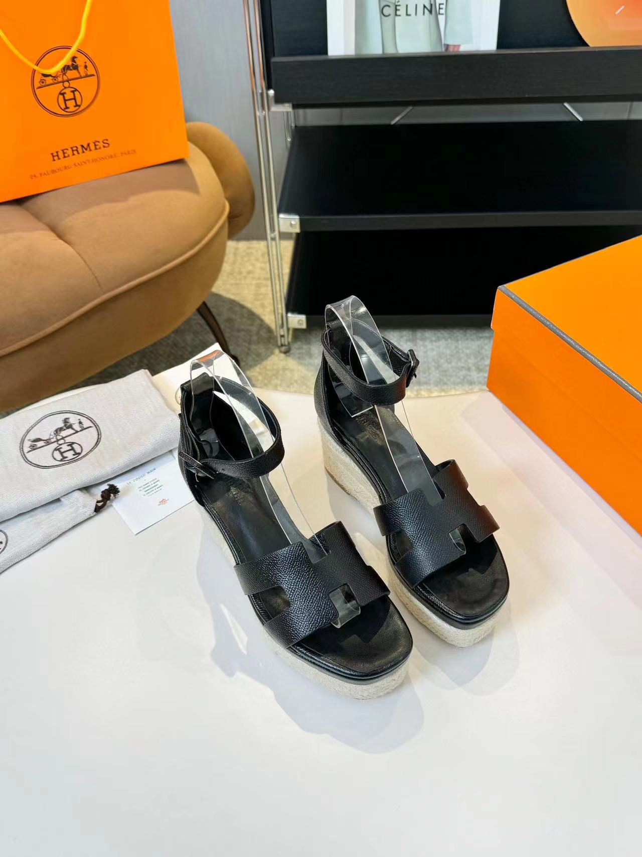 HERME5 高品質厚底ロープサンダル【50％割引+送料無料】