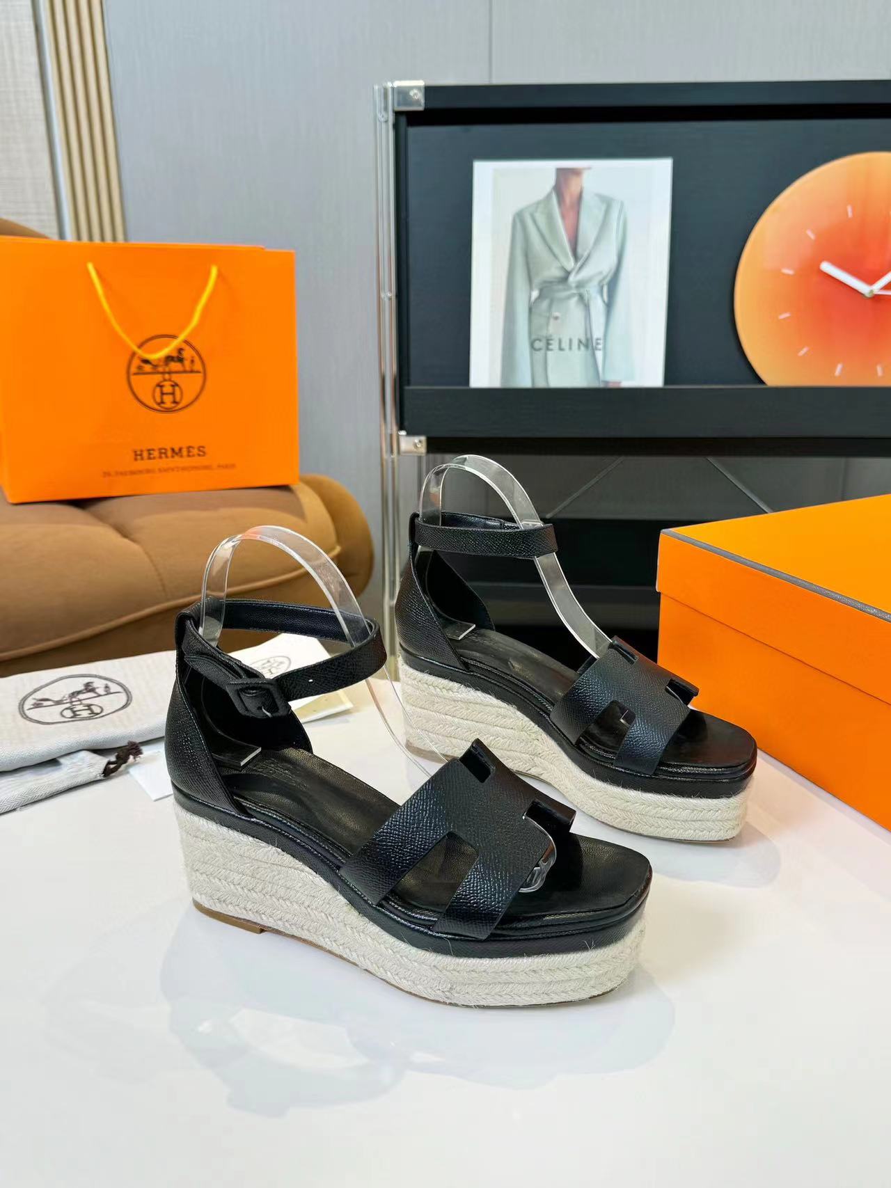HERME5 高品質厚底ロープサンダル【50％割引+送料無料】