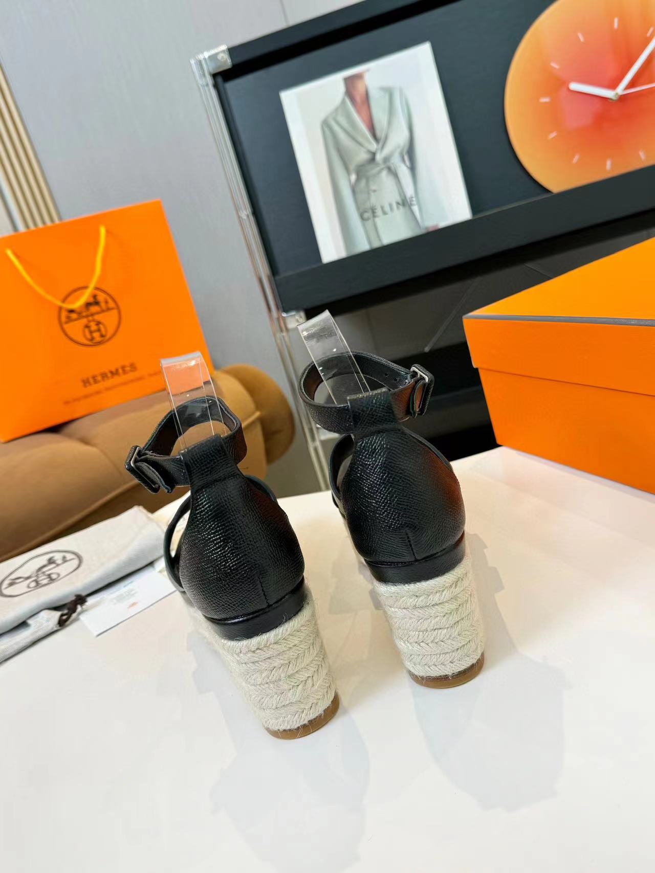 HERME5 高品質厚底ロープサンダル【50％割引+送料無料】