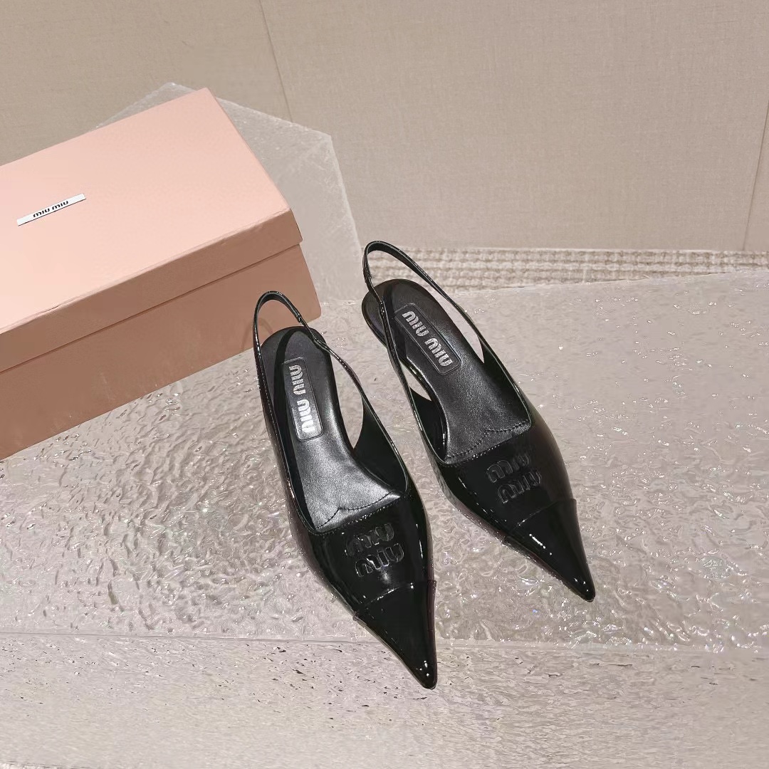 M1UM1U 高品質メリージェーン ポインテッドトゥ ハイヒール【50％割引+送料無料】