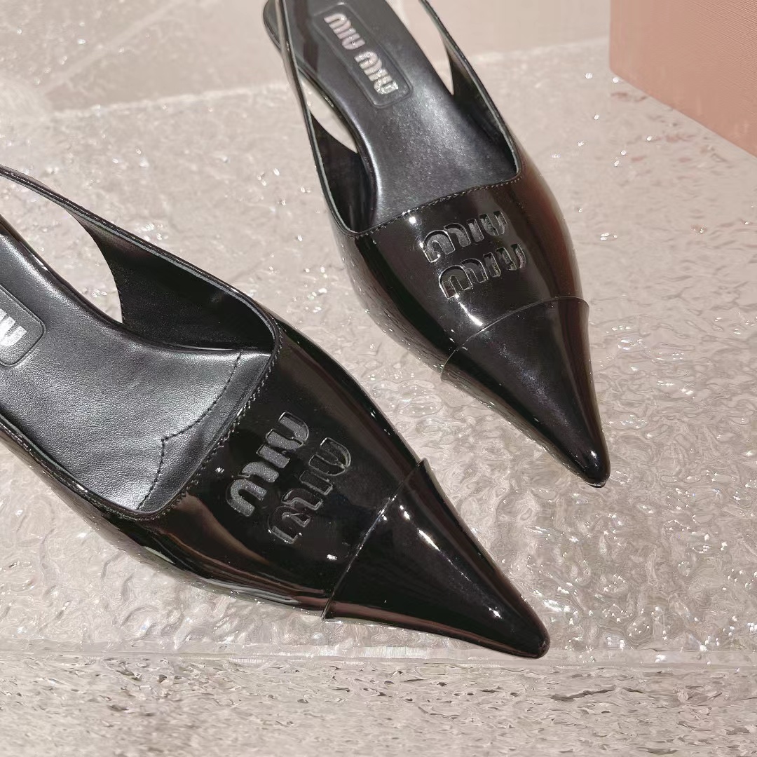 M1UM1U 高品質メリージェーン ポインテッドトゥ ハイヒール【50％割引+送料無料】