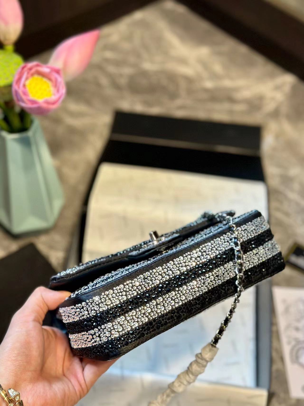 CHANE1 カスミソウ CF チェーンショルダー クロスボディバッグ【50％割引+送料無料】