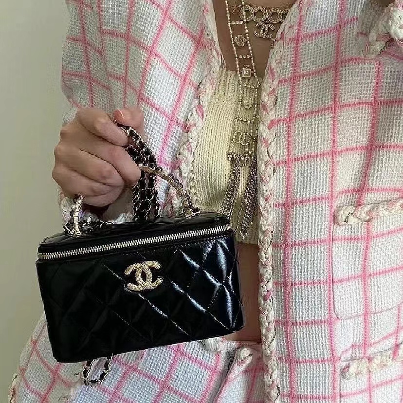 CHANE1 パールハンドルトートバッグ【50％割引+送料無料】