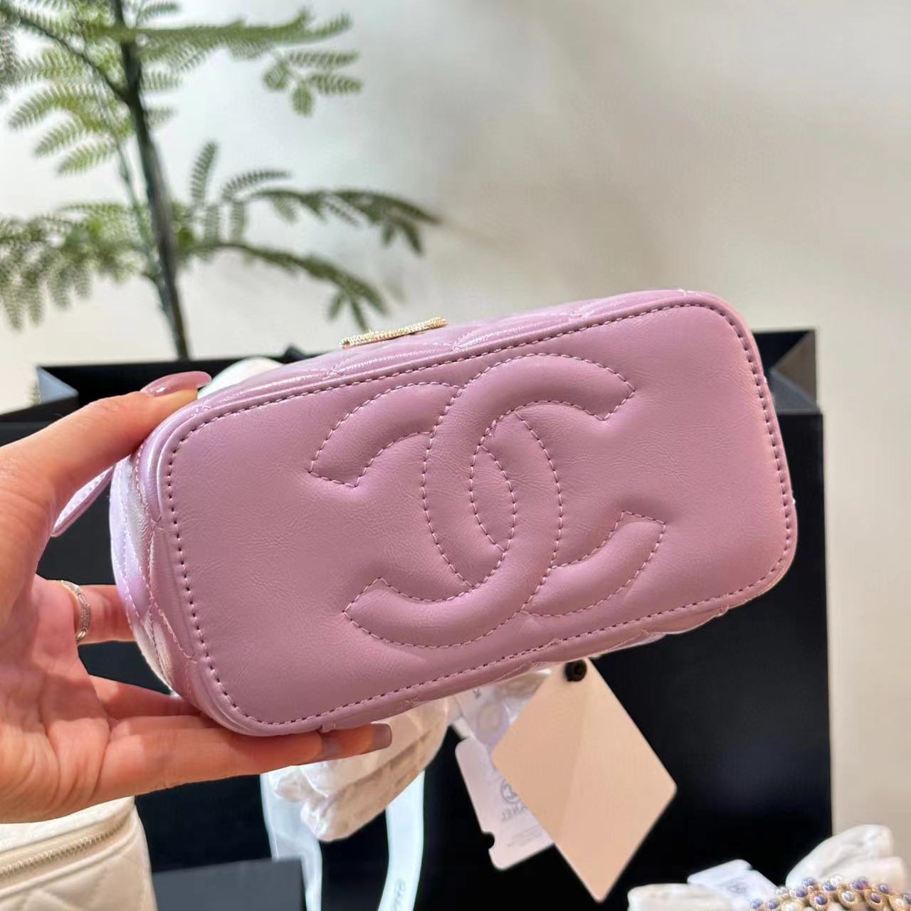 CHANE1 パールハンドルトートバッグ【50％割引+送料無料】