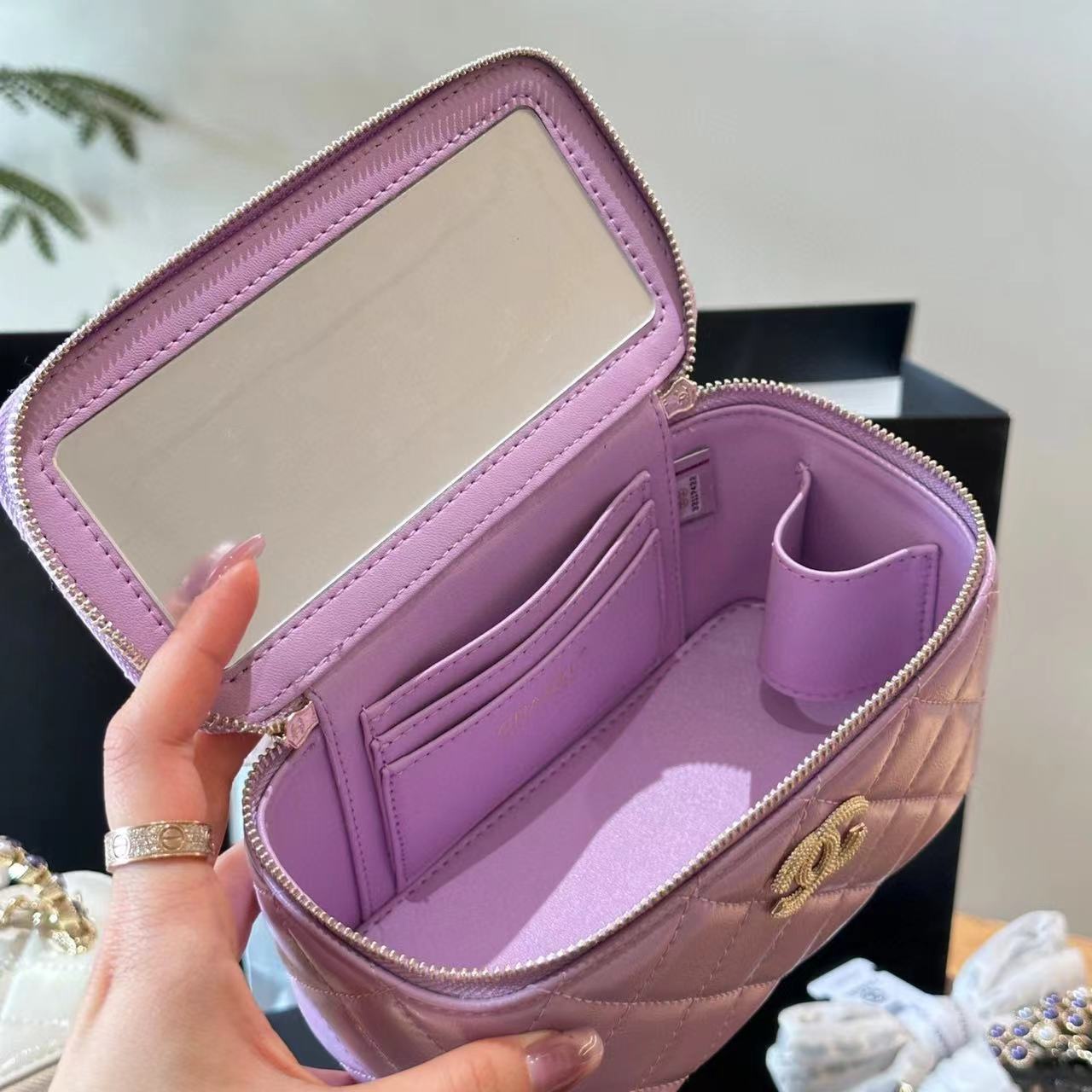 CHANE1 パールハンドルトートバッグ【50％割引+送料無料】