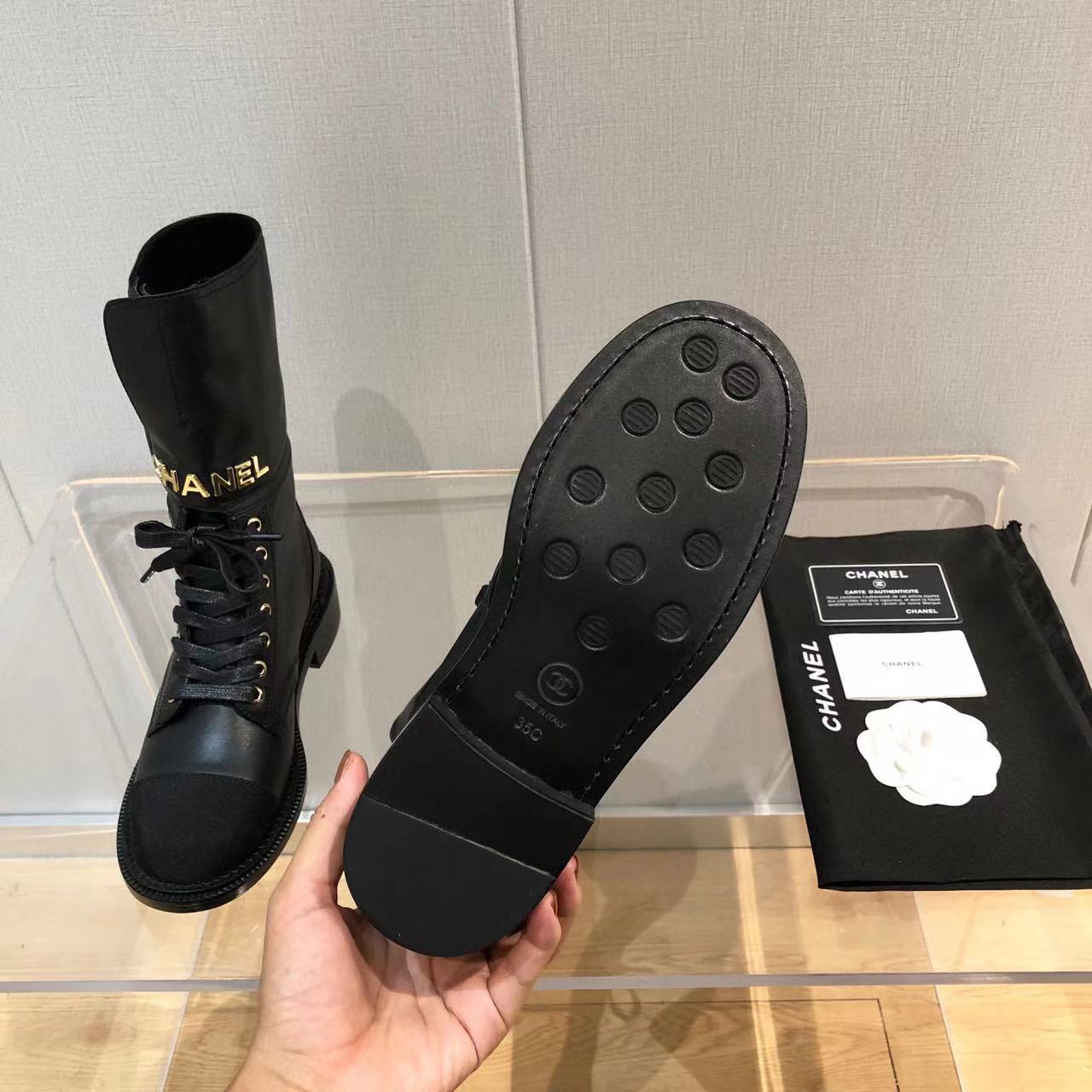 CHANE1 ストラップシープスキンブーツ【50％割引+送料無料】