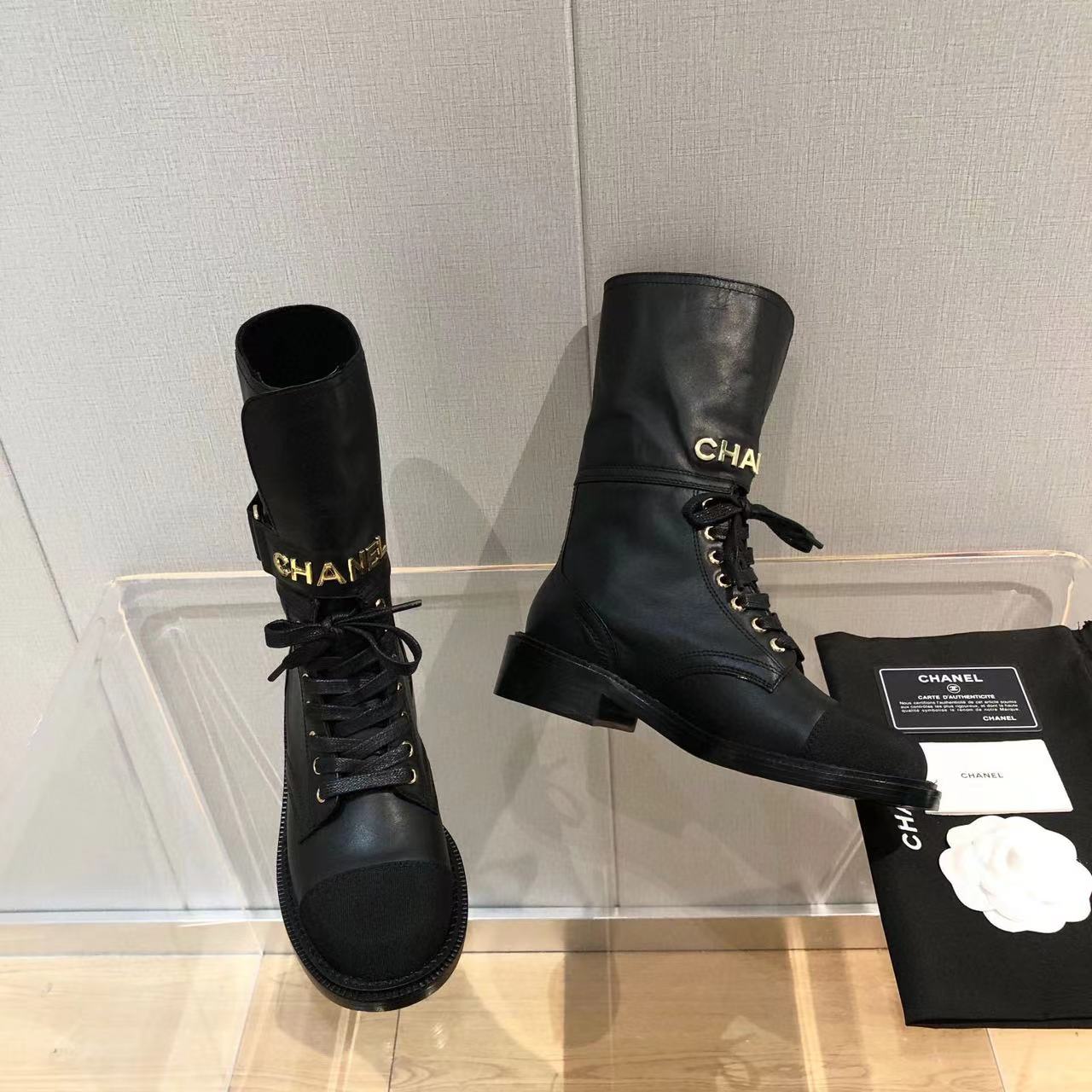 CHANE1 ストラップシープスキンブーツ【50％割引+送料無料】