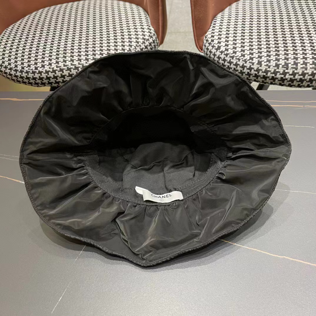 CHANE1 ダブルCパールバケットハット【50％割引+送料無料】