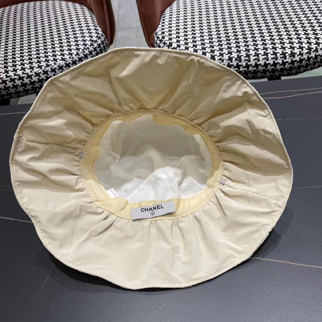 CHANE1 ダブルCパールバケットハット【50％割引+送料無料】