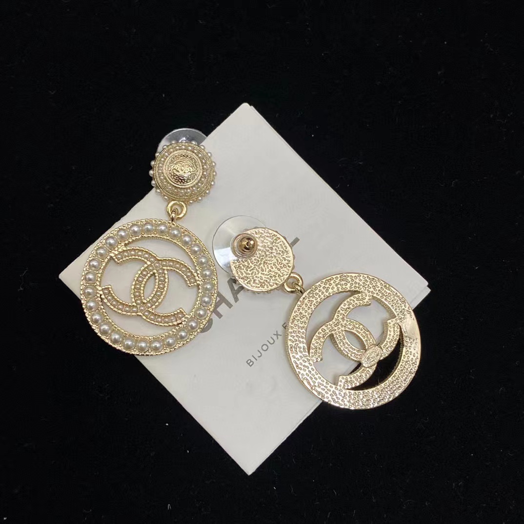 CHANE1 ラウンドパールイヤリング【50％割引+送料無料】