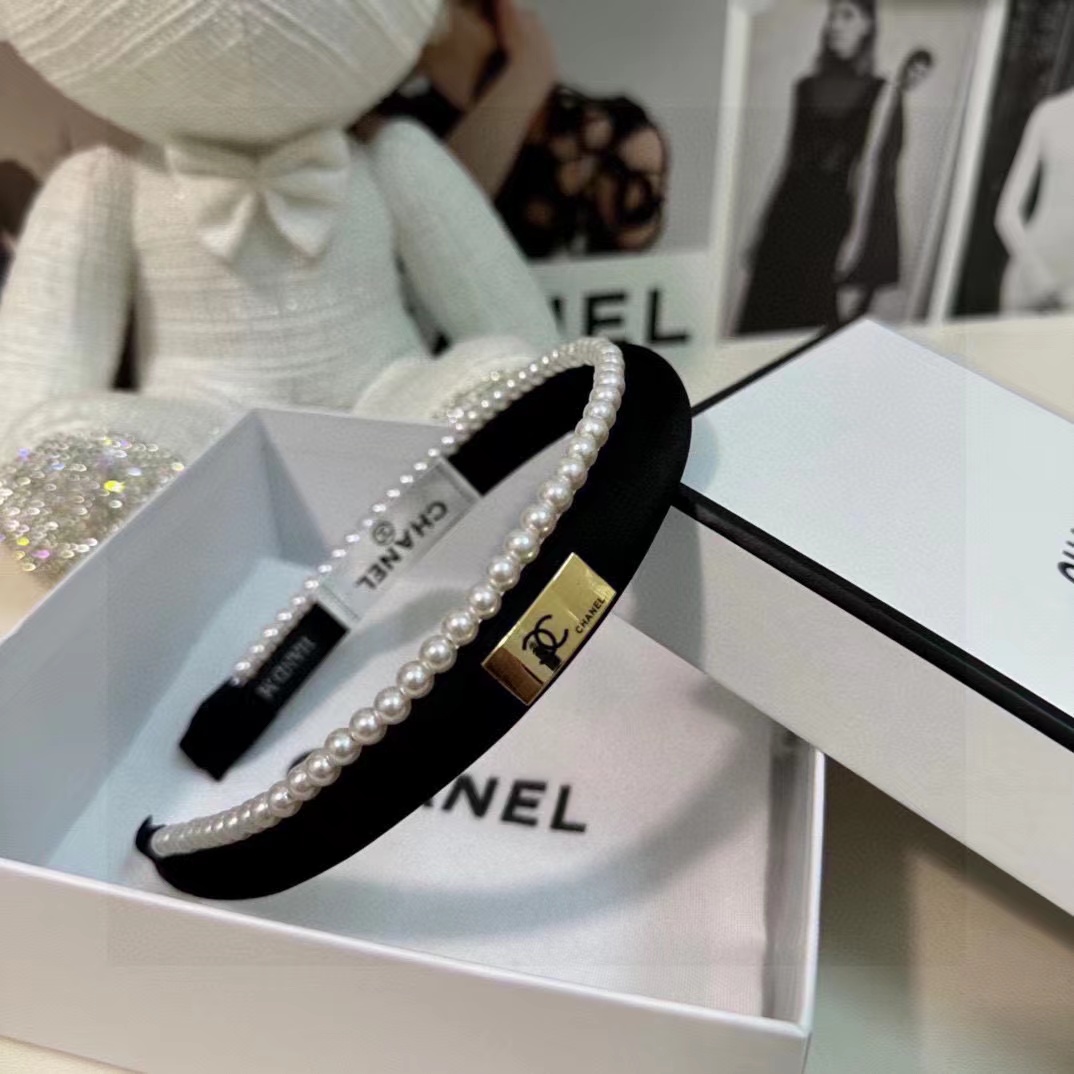 CHANE1 パールカチューシャ【50％割引+送料無料】