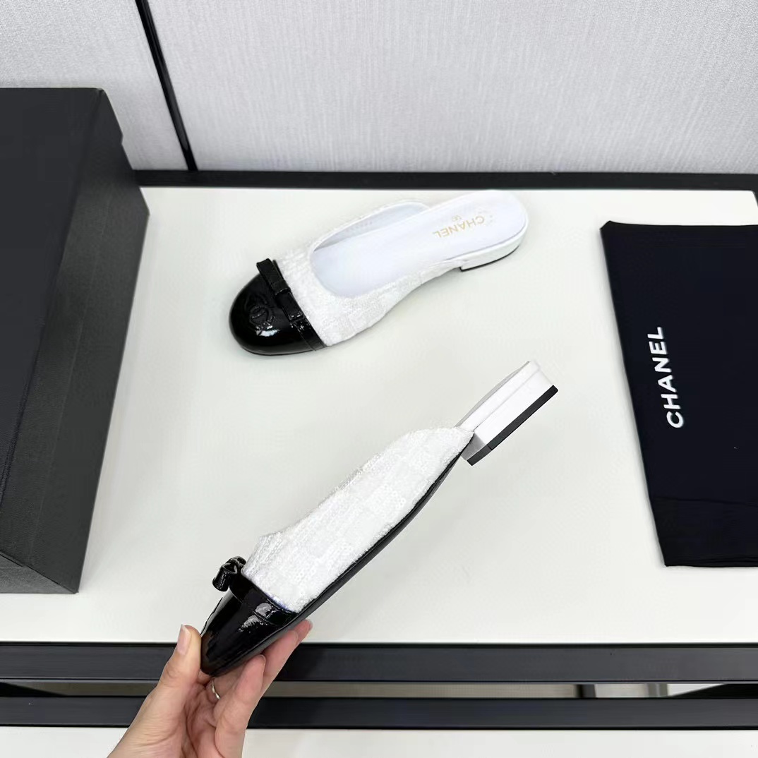 CHANE1 高品質スパンコール付きスリッパ【50％割引+送料無料】