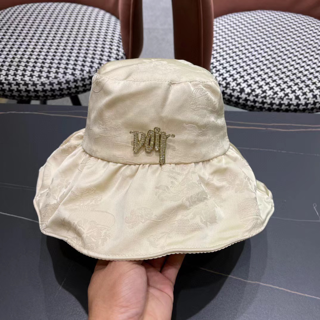 DI0R ジャカード サンハット【50％割引+送料無料】